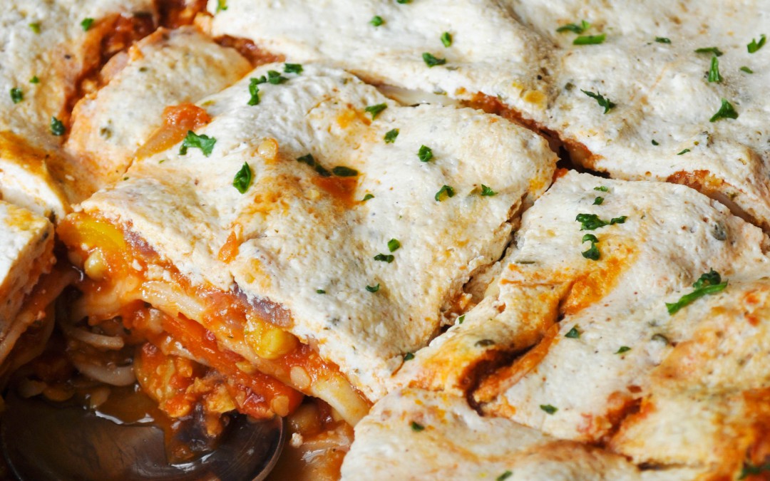 Cizrnové lasagne