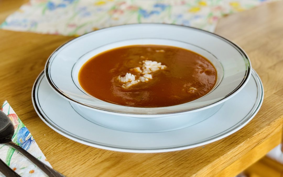 Rajská polévka s perníkem