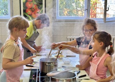 Pátá sezóna kroužku vaření na Hanspaulce byla zahájena